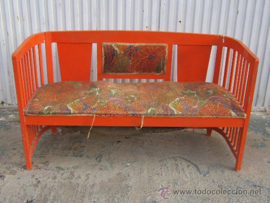 Antig&uuml;edades: SOFA EN MADERA - Foto 5