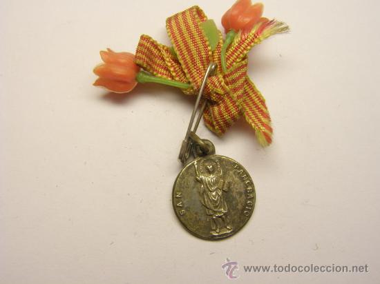 Antig&uuml;edades: Medalla religiosa, San Pancracio. - Foto 1