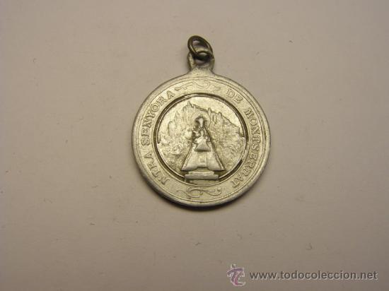 Antig&uuml;edades: Medalla religiosa, N&ordf; S&ordf; de Montserrat. - Foto 1