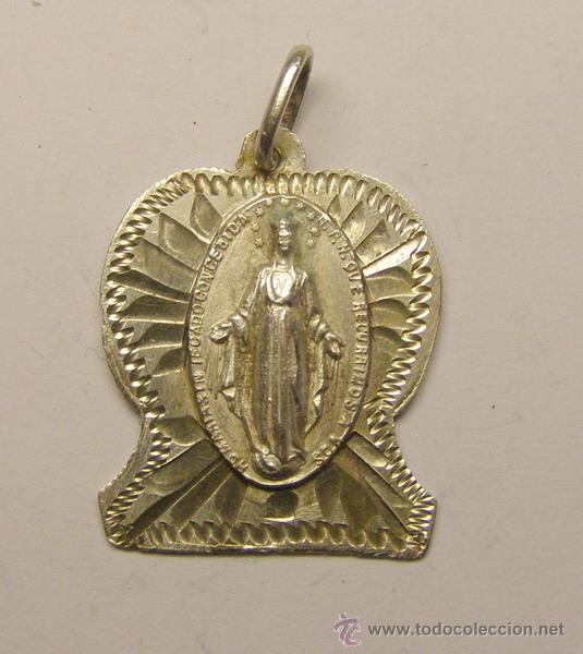 Antig&uuml;edades: Medalla religiosa Inmaculada Concepci&oacute;n. - Foto 1