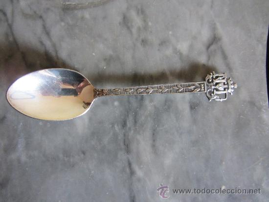 Antig&uuml;edades: cucharilla de plata Firmada JN - Foto 1