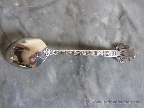 Antig&uuml;edades: cucharilla de plata Firmada JN - Foto 2