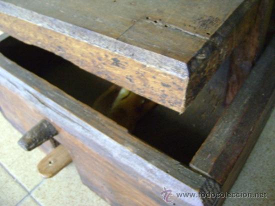 Antig&uuml;edades: Antigua ratonera de madera - Foto 3