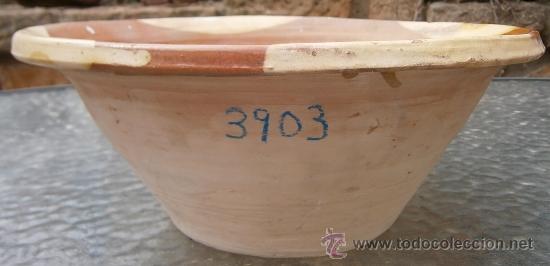 Antig&uuml;edades: Lebrillo de 34 cms. de di&aacute;metro y 16 cms. de alto - Foto 2