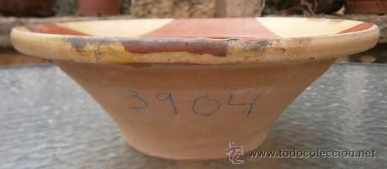 Antig&uuml;edades: Lebrillo de 34,5 cms. de di&aacute;metro y 11,5 cms. de alto - Foto 2