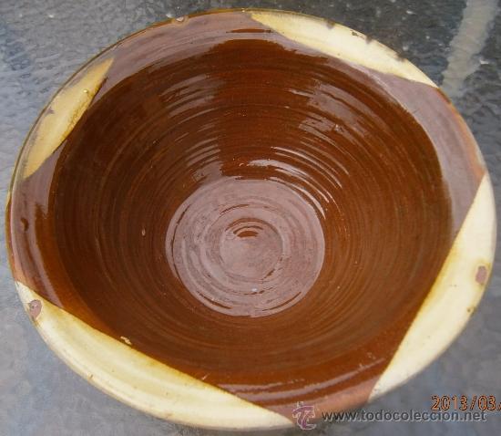 Antig&uuml;edades: Lebrillo de 35 cms. de di&aacute;metro y 13 cms. de alto - Foto 3