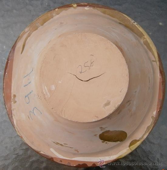 Antig&uuml;edades: Lebrillo de 29 cms. de di&aacute;metro y 9 cms. de alto - Foto 2