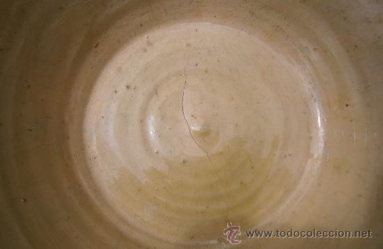 Antig&uuml;edades: Lebrillo de 29 cms. de di&aacute;metro y 9 cms. de alto - Foto 3