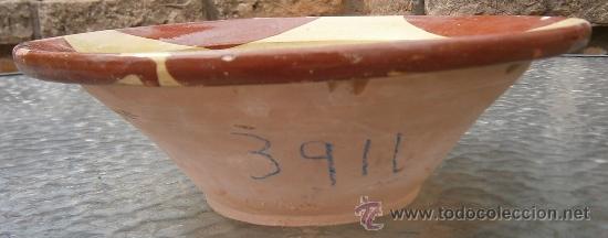 Antig&uuml;edades: Lebrillo de 29 cms. de di&aacute;metro y 9 cms. de alto - Foto 4