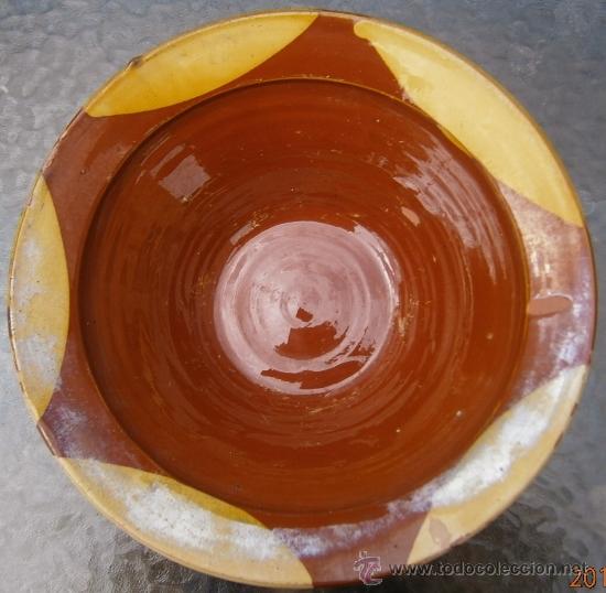 Antig&uuml;edades: Lebrillo de 30 cms. de di&aacute;metro y 9 cms. de alto - Foto 1
