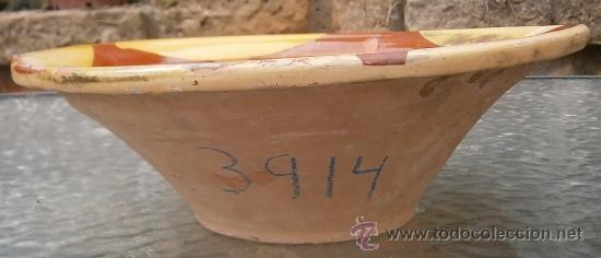 Antig&uuml;edades: Lebrillo de 30 cms. de di&aacute;metro y 9 cms. de alto - Foto 2