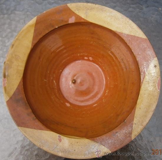 Antig&uuml;edades: Lebrillo de 29 cms. de di&aacute;metro y 9 cms. de alto - Foto 1