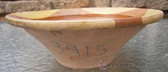 Antig&uuml;edades: Lebrillo de 29 cms. de di&aacute;metro y 9 cms. de alto - Foto 3