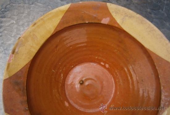 Antig&uuml;edades: Lebrillo de 29 cms. de di&aacute;metro y 9 cms. de alto - Foto 4