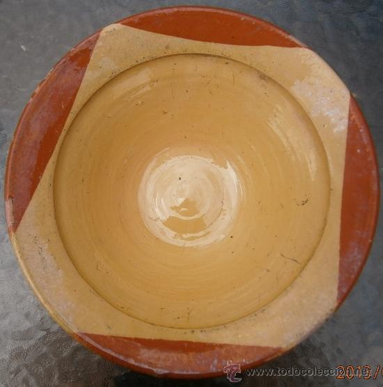 Antig&uuml;edades: Lebrillo de 27 cms. de di&aacute;metro y 10 cms. de alto - Foto 1