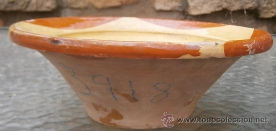Antig&uuml;edades: Lebrillo de 27 cms. de di&aacute;metro y 10 cms. de alto - Foto 5