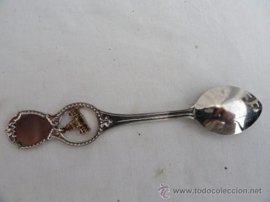 Antig&uuml;edades: LOTE DE 5 CUCHARAS DE COLECCI&Oacute;N. - Foto 4