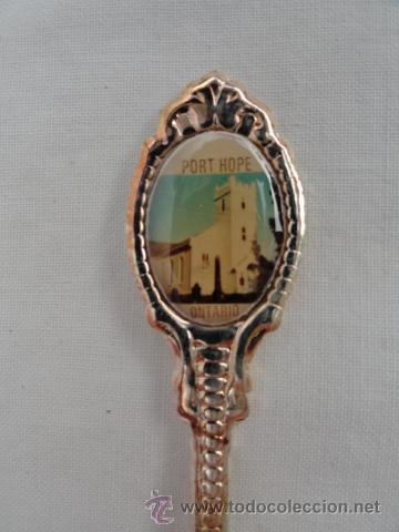 Antig&uuml;edades: LOTE DE 5 CUCHARAS DE COLECCI&Oacute;N. - Foto 9