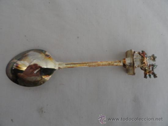 Antig&uuml;edades: LOTE DE 5 CUCHARAS DE COLECCI&Oacute;N. - Foto 11