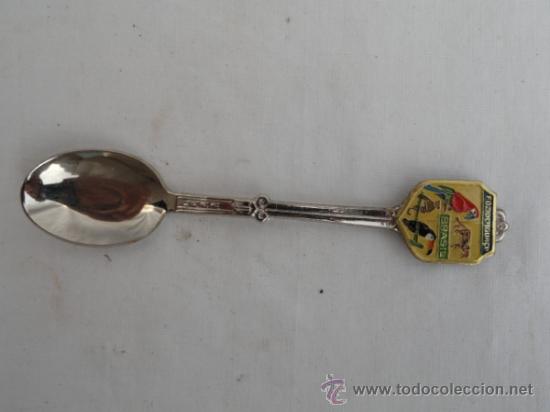 Antig&uuml;edades: LOTE DE 5 CUCHARAS DE COLECCI&Oacute;N. - Foto 16