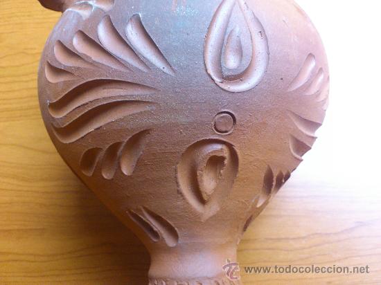 Antig&uuml;edades: Antiguo botijo en terracota . - Foto 7