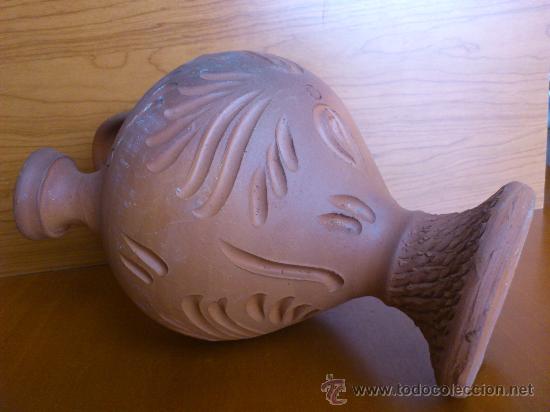 Antig&uuml;edades: Antiguo botijo en terracota . - Foto 12