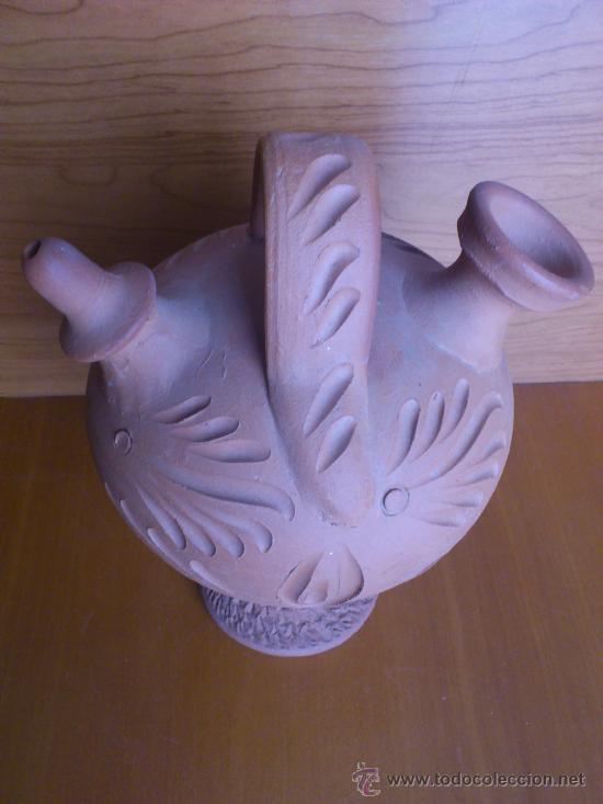 Antig&uuml;edades: Antiguo botijo en terracota . - Foto 13
