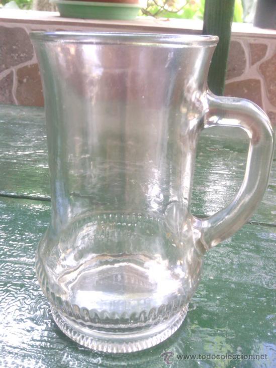 Antig&uuml;edades: antigua jarrita de cristal - Foto 3