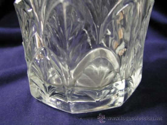 Antig&uuml;edades: JARRON DE CRISTAL TALLADO - Foto 2