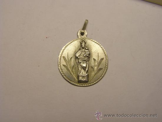 Antig&uuml;edades: Medalla religiosa de N&ordf; S&ordf; del Pilar. - Foto 1