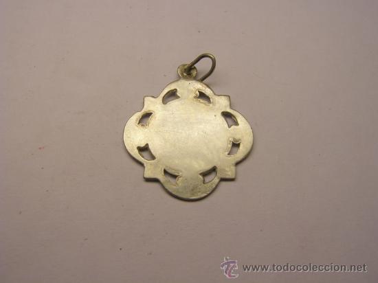 Antig&uuml;edades: Medalla religiosa de N&ordf; S&ordf; de la Pe&ntilde;a. - Foto 2