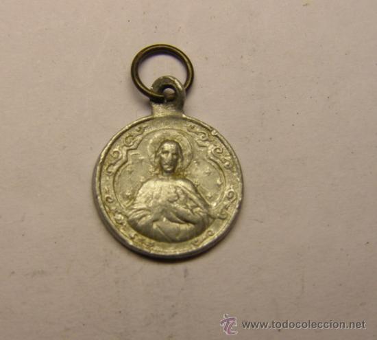 Antig&uuml;edades: Medalla religiosa Mare de deu de Montserrat. - Foto 2