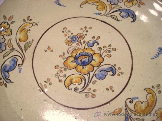 Antig&uuml;edades: PLATO DE TALAVERA. NIVEIRO. - Foto 4