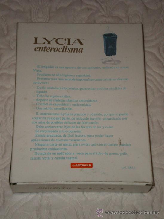 Antig&uuml;edades: LAVATIVA -IRRIGADOR - Foto 2