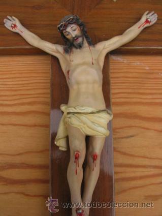 Antig&uuml;edades: cruzifijo - Foto 3