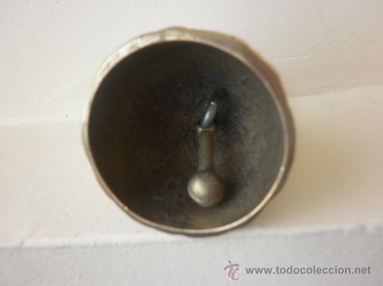 Antig&uuml;edades: ANTIGUA CAMPANILLA DE BRONCE CON FORMA DE MUJER - Foto 5