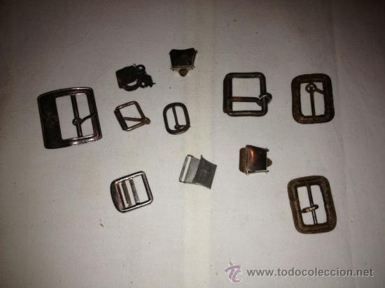 Antig&uuml;edades: LOTE DE 11 HEBILLAS VARIADAS - Foto 1