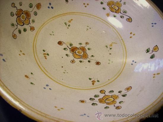 Antig&uuml;edades: CUENCO  CERAMICA  DE  TALAVERA - Foto 3