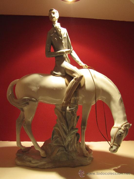 Antig&uuml;edades: jinete de lladro ref.01011037 - Foto 1