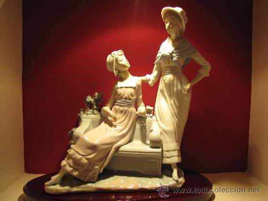 Antig&uuml;edades: DAMITAS PRATICANDO DE LLADRO REF.5042 - Foto 1
