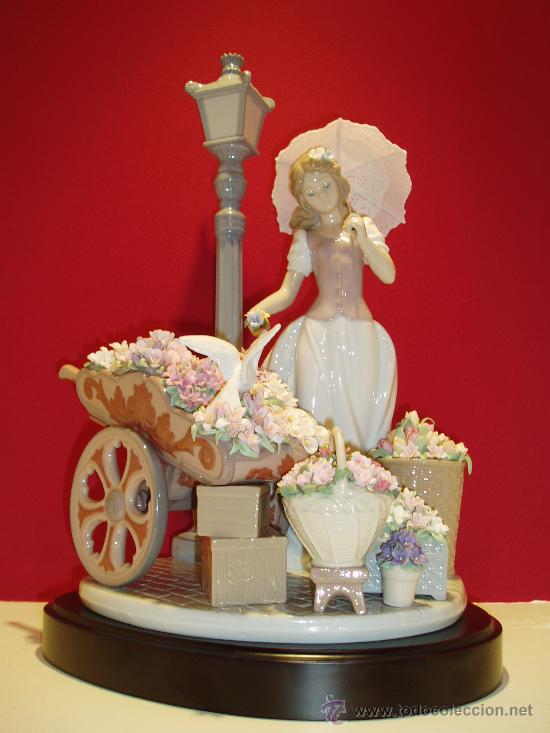 Antig&uuml;edades: FLORES EN PRIMAVERA  DE LLADRO REF.6809 - Foto 1