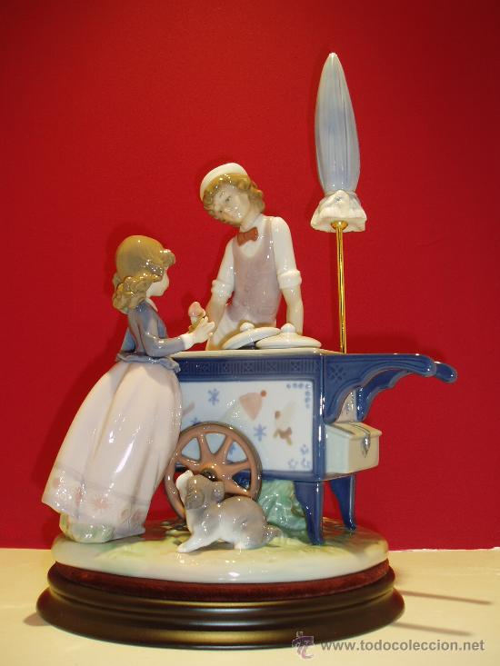 Antig&uuml;edades: PUESTO DE HELADOS DE LLADRO REF.5325 - Foto 1