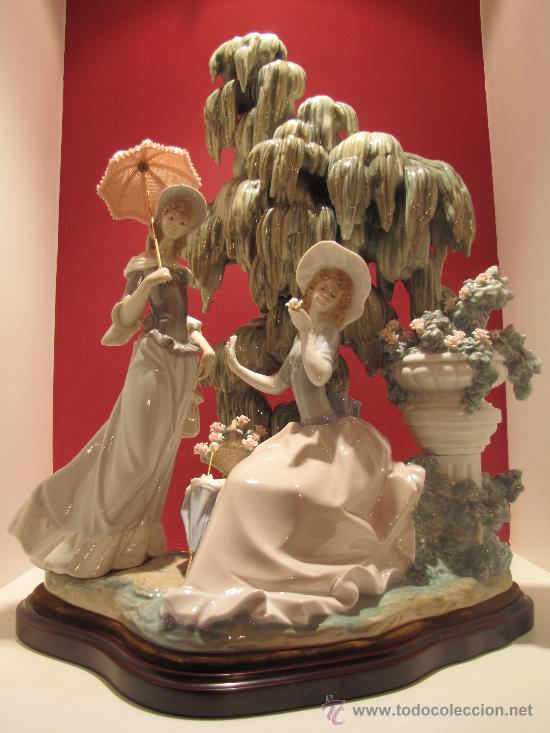 Antig&uuml;edades: DAMAS JUNTO AL SAUCE DE LLADRO REF.1346 - Foto 1