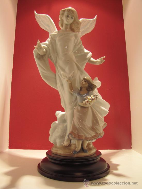 Antig&uuml;edades: ANGEL DE LA GUARDA DE LLADRO REF.6352(SERIE LIMITADA) - Foto 1