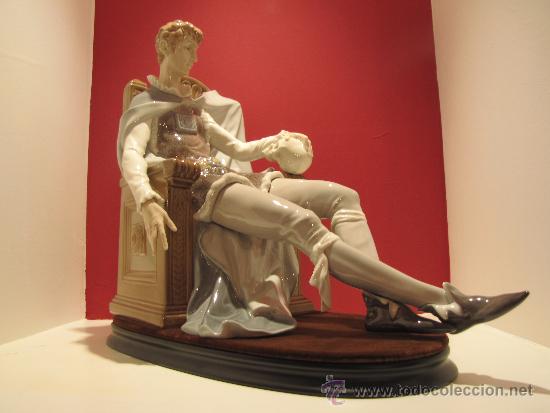 Antig&uuml;edades: HAMLET Y YORICK DE LLADRO REF.1254 - Foto 1