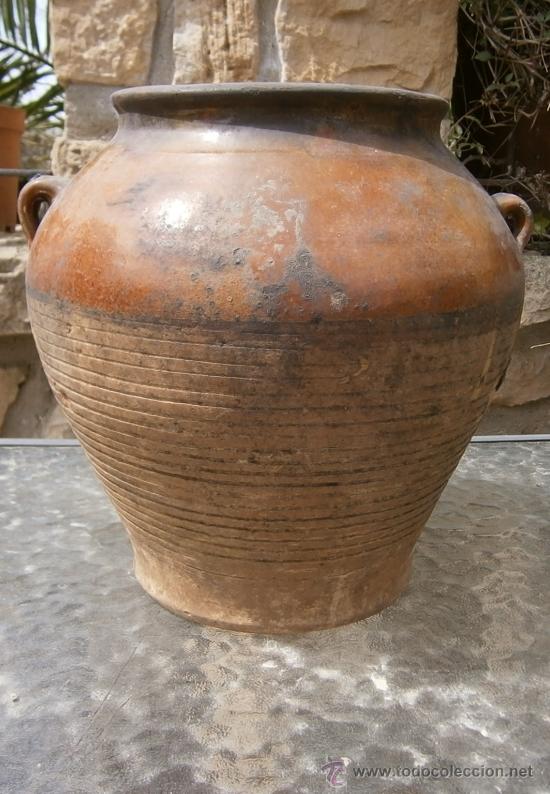 Antig&uuml;edades: Tinaja de 26 cms. de alto aprox. - Foto 1