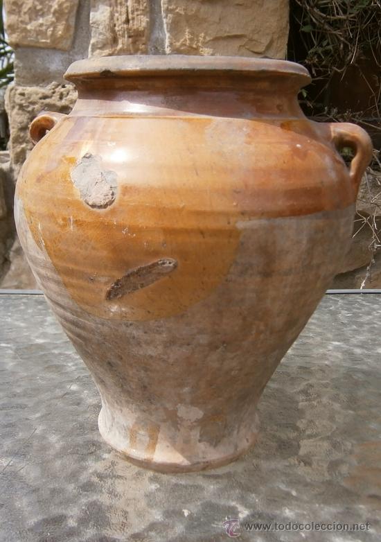 Antig&uuml;edades: Tinaja de 22 cms. de alto aprox. - Foto 1