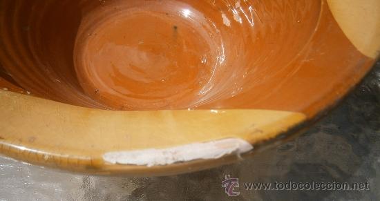 Antig&uuml;edades: Lebrillo de 33,5 cms. de di&aacute;metro y 12 cms. de alto aprox. - Foto 3