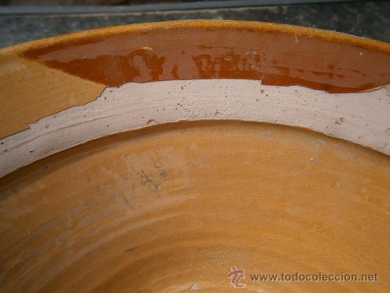 Antig&uuml;edades: Lebrillo de 32 cms. de di&aacute;metro y 10 cms. de alto aprox. - Foto 5
