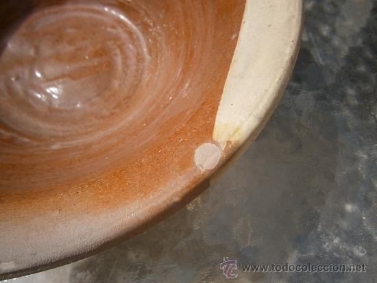 Antig&uuml;edades: Lebrillo de 28 cms. de di&aacute;metro y 10 cms. de alto aprox. - Foto 3